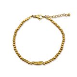 Armband Gold Beads Bar