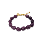 Armband Midnight Plum Stone