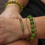 Armband Matcha Green Big Beads