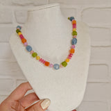 Necklace Summer Candy Berry Sunset