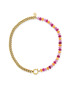 Necklace Summer Candy Berry Sunset