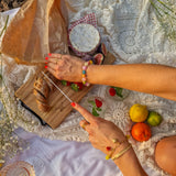 Necklace Summer Candy Berry Sunset