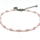 Bracelet Shimmer Rose quartz
