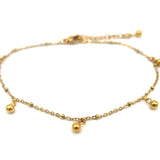 Anklet with five dots