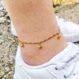 Anklet with five dots
