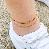 Anklet small tubes